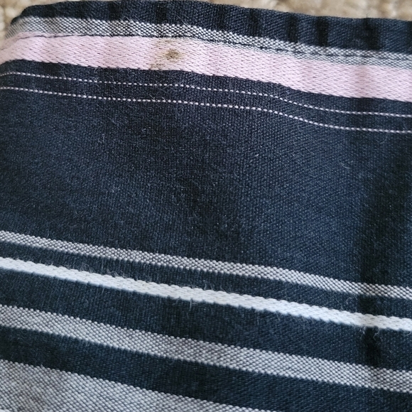 Apt. 9 Stretch Lavandar & Black Striped Button Down Shirt - Picture 11 of 13